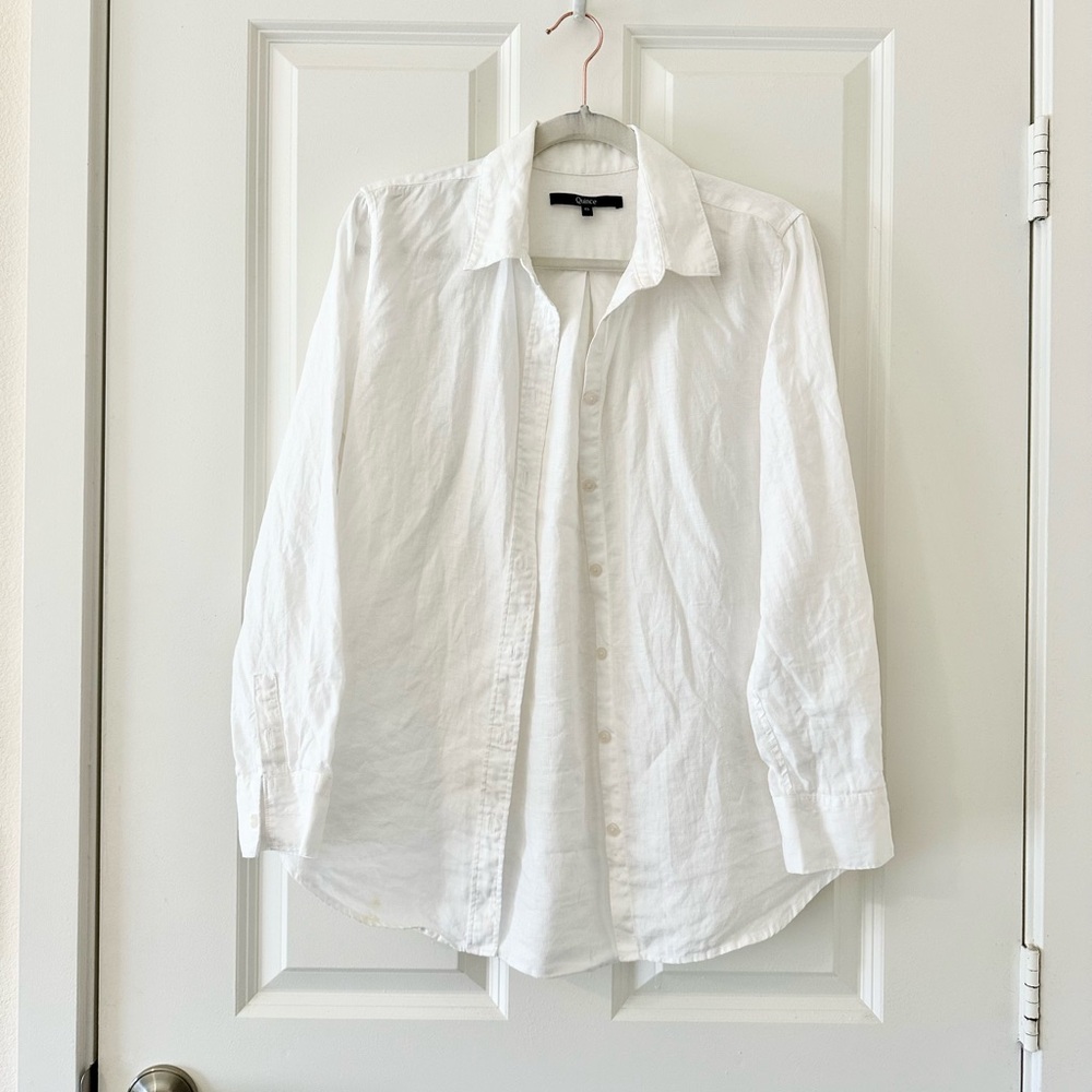 Linen long sleeve shirt